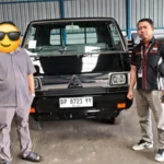 Testimoni pelanggan membeli L300 di Dealer Mitsubishi Batam bersama Marketing Irfan